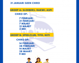 Data Chiro Mandelburcht Semester 2